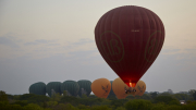 Ballons over Bagan